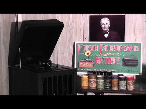 Edison blue amberol cylinder 2507 - I Want To Go Back To Michigan by Billy Murray