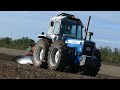Ford County 1184 TW in the field ploughing w/ 6-furrow Kverneland Plough | Danish Agriculture