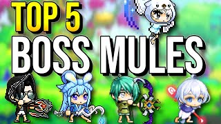 TOP 5 BEST Boss Mules In MapleStory