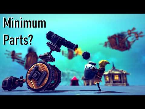 Wie viele Teile sind mindestens erforderlich, um Besiege zu besiegen?