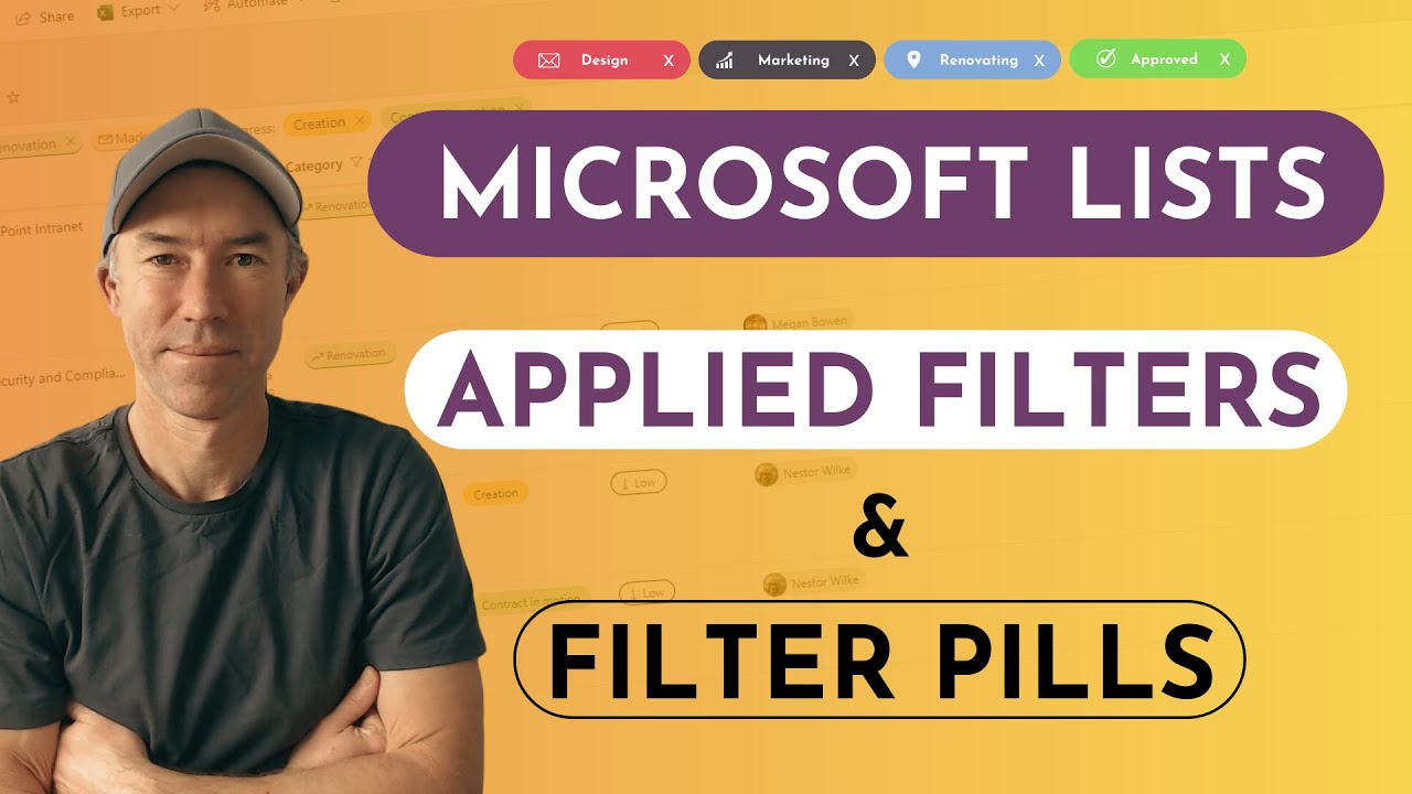 Unveiling the NEW Microsoft Lists Applied Filters