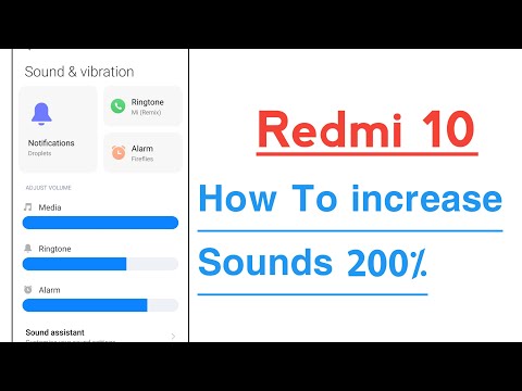 Redmi 10 How To Increase Volume Sounds 200%