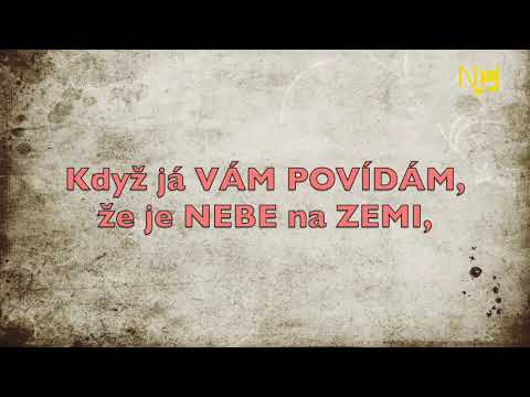 NEBE NA ZEMI - rytmické frázování podle textu