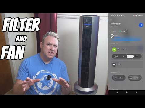 Dreo Air Purifier Tower Fan - Perfect tower fan, air purifier combo!