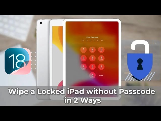 how to factory reset ipad without password