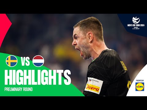 This EURO is PURE MADNESS 🤯 | Sweden vs. Netherlands | Highlights | Men's EHF EURO 2024