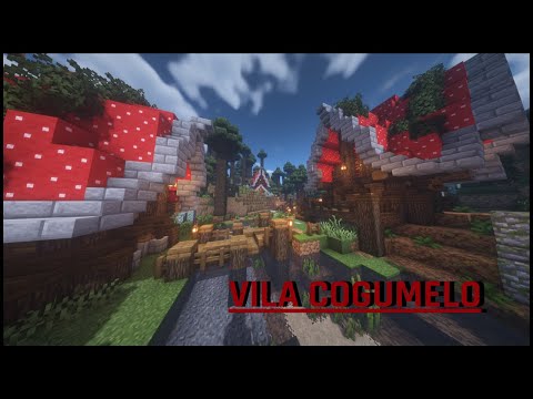 Vila de Cogumelo (Mushroom Village) | Minecraft Timelapse