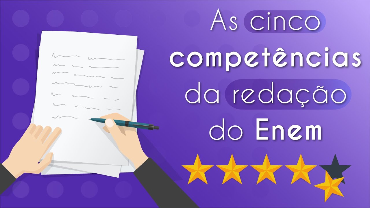 As cinco competências da redação do Enem - Brasil Escola