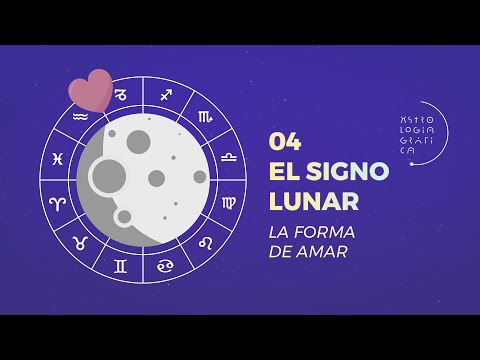 El Signo Lunar [04 / ASTROLOGÍA GRÁFICA] La forma de amar