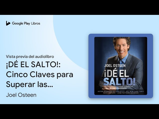 Vídeo relacionado con ¡DÉ EL SALTO! [TAKE THE JUMP!]: Cinco Claves para Superar las Barreras y Vivir una Vida Extraordinaria