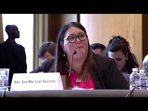 Daines addresses Bureau of Indian Affairs official during committee hearing