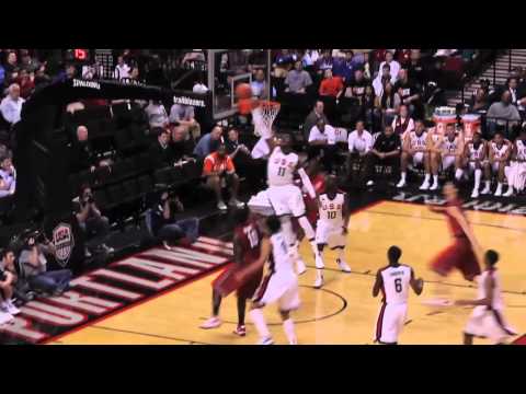Nerlens Noel basketball highlights from the 2012 Nike Hoop Summit