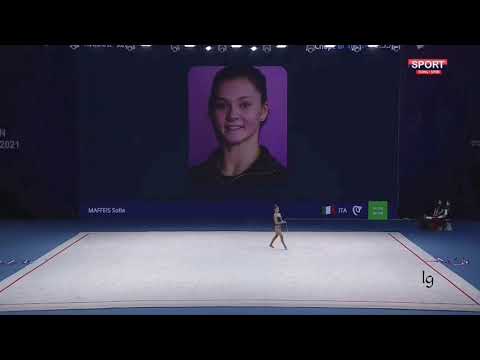 Sofia Maffeis Ribbon AA Qualifications World Cup Tashkent 2021
