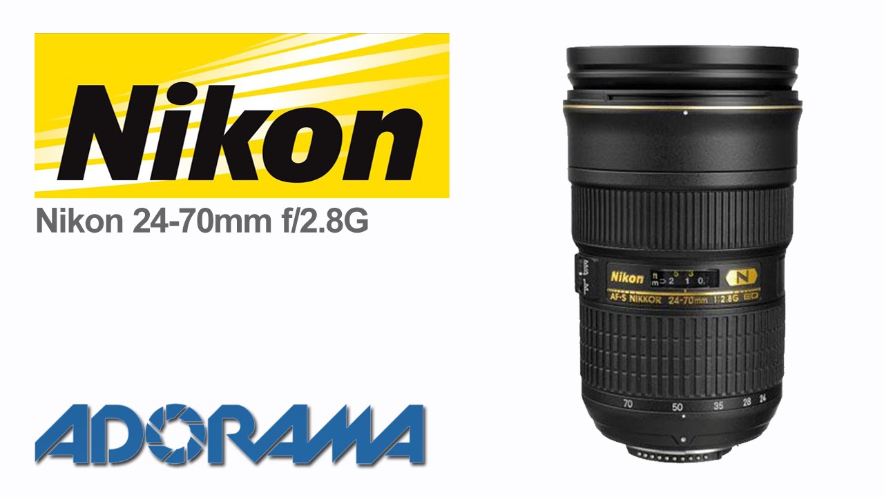 Объектив Nikon 24-70mm f/2.8E ED VR AF-S Nikkor