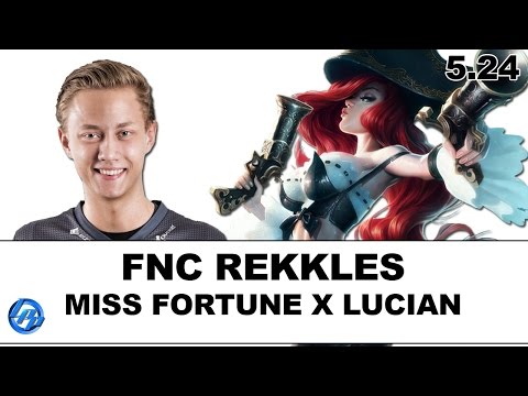 FNC Rekkles - Miss Fortune vs Lucian - EUW SoloQ