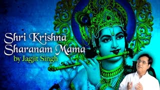 SHRI KRISHNA SHARANAM MAMA - JAGJIT SINGH | Krishna Mantra imes Music Spiritual