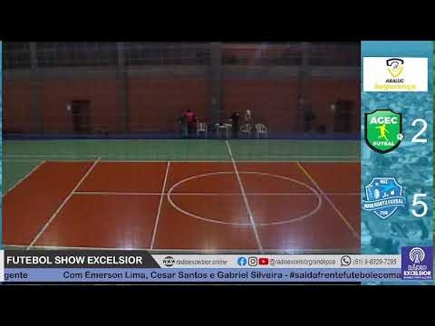 #futebolshowexcelsior AGEC X NOVA HARTZ FUTSAL 1ª Rodada - Gauchão - Série C