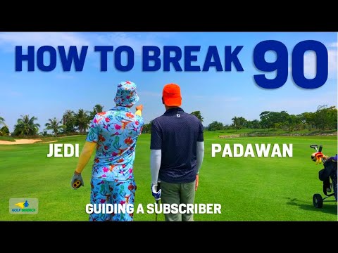 How to BREAK 90 for First Time with subscriber - No Swing Changes