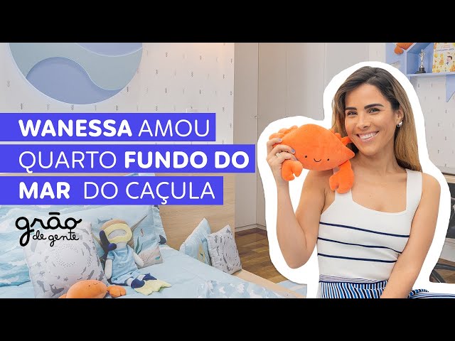 WANESSA REVELA TEMA DO NOVO QUARTO DO CAÇULA