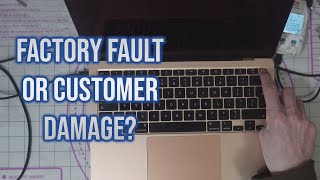 Customer Screw Up Or Factory Fault? Macbook M1 A2337 Repair