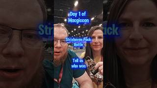Magiccon Vegas day 1 Strixhaven pack battle. tell us who won #mtg #mtgcommunity #magicconvegas #tcg