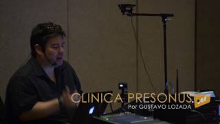 Clinica Presonus 2017 con Gus Lozada