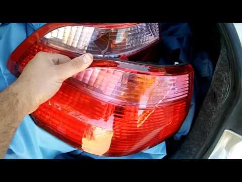 1998-2002 Honda accord left outer tail light assembly replacement