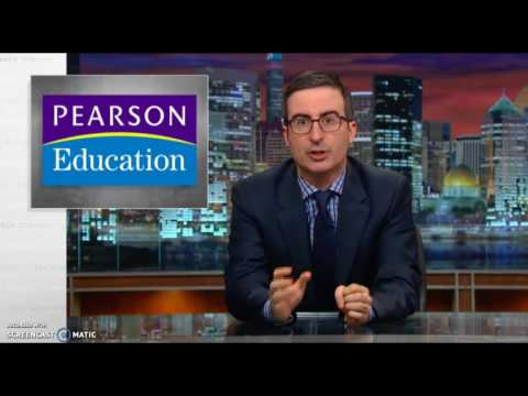 John Oliver on Pearson
