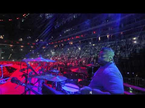 Aaron Spears -  Live Show Drum Cam - Bad Idea