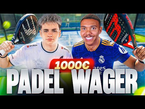 1000€ PADEL GAME VS WILLY (SUMMER NICK)💰🎾