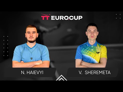 08:15 Nazarii Haievyi - Vladyslav-Ivan Sheremeta 13.09.2025 TT Euro.Cup Ukraine Master. TABLE 4