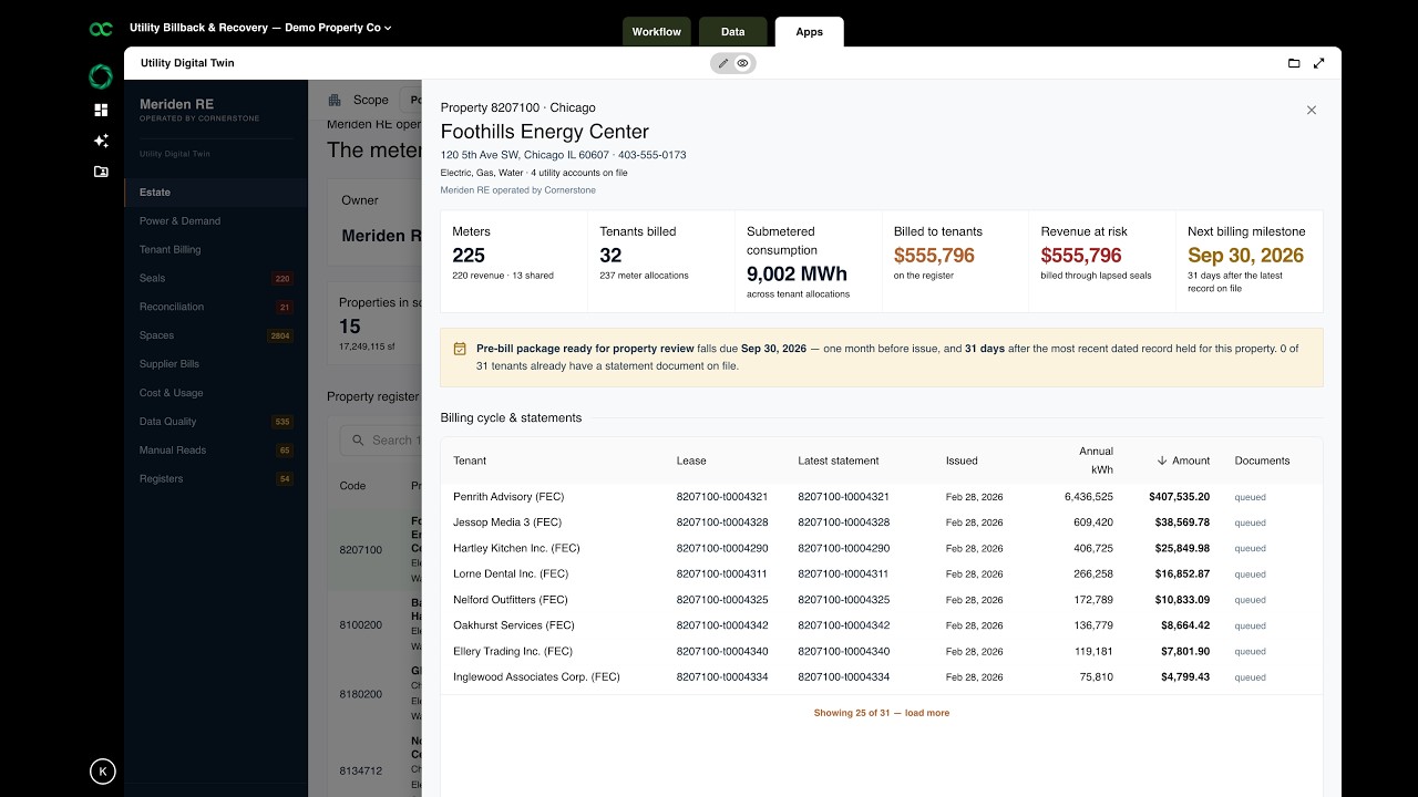 Accounting & Finance demo preview