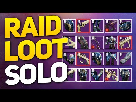 How to Get Free Last Wish Raid Loot Solo in Destiny 2 - All Deepsight Weapons, Armor and Mods!