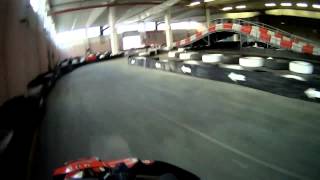 preview picture of video 'Karting center Celje indoor voznja'