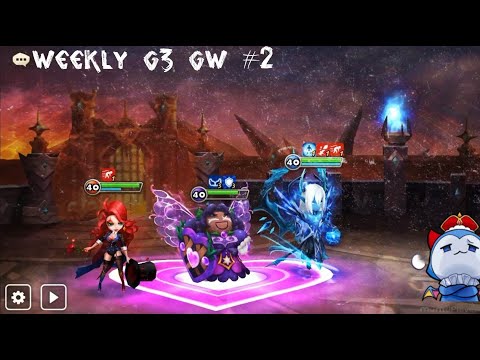 WEEKLY G3 GW #2: Aftermath Eu vs G.O.A.T. & vs Lazy Time - Summoners War