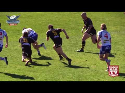 2017 Newcastle RL Round 12 U19's Highlights - Cessnock Goannas Vs Central Newcastle