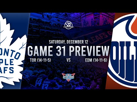 Toronto Maple Leafs vs Edmonton Oilers Game 31 Preview: Lineups, Goaltenders, & Best Bets