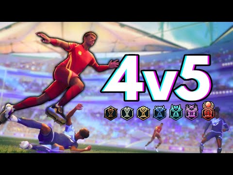 4 Rematch Pros Vs 5 of Every Rank Until They Lose