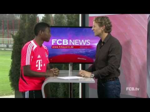 FCB News am 30.01.2013 mit David Alaba
