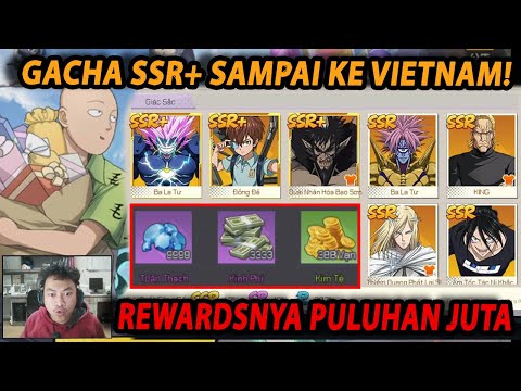 🔥🔥GACHA SSR+ SAMPAI NEGERI VIETNAM [CARA BUAT AKUN + REEDEM CODE] - ONE PUNCH MAN:The Strongest