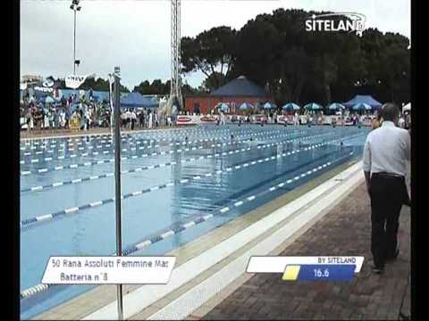 Serie 5 dei 50 Rana  Assoluti Femmine Master - 13 Memorial Andrea Bettiol