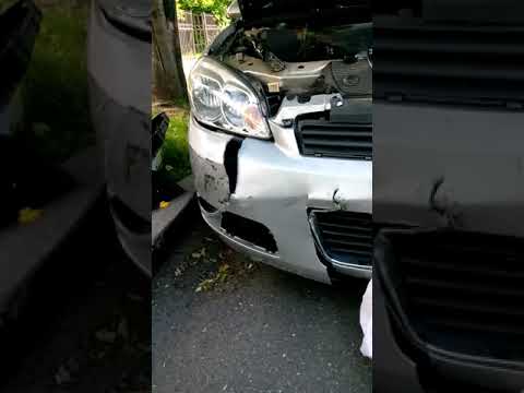 Installing front bumper on a 2010 Chevy Impala
