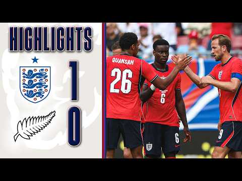 England 1-0 New Zealand