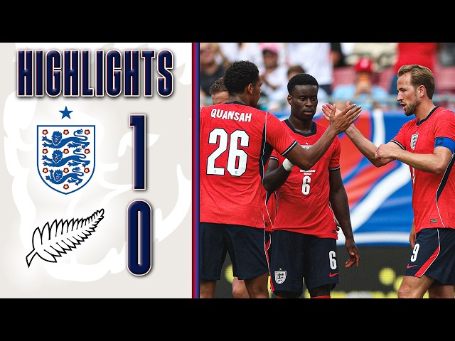 Three Lions Start Summer With A Win | HIGHLIGHTS | England v New Zealand | Men | International Match