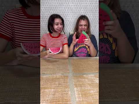 Choose watermelon challenge 😂 Whose watermelon turned out to be fake? #shorts Best video by Hmelkofm