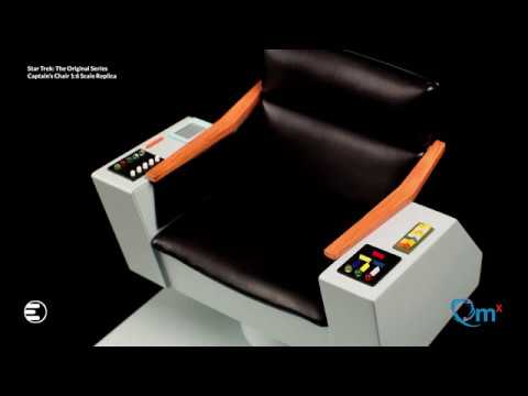 Star Trek: The Original Series Captain's Chair 1:6 Scale Replica