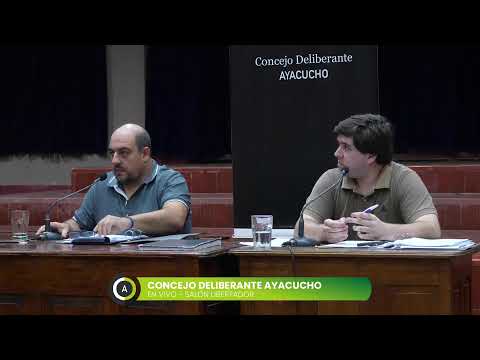 2da Sesión Ordinaria 2026 - Concejo Deliberante Ayacucho