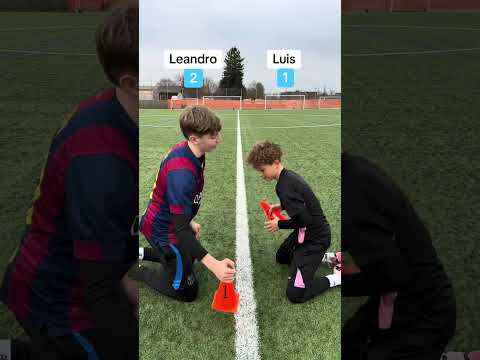 Reaktions Challenge mit Leandro👀⚽️ #fussball #gripweek #gripmode