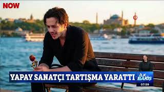 Yapay Zeka Sanatçısı Ayros NOW TVde Gündem Oldu