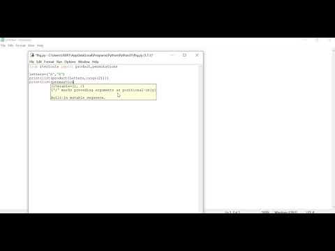 Itertools Product And Permutations Function Example In Python